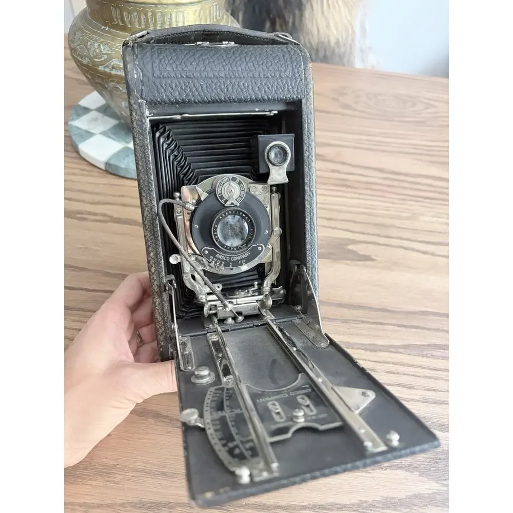 Antique 1920s ANSCO No. 3A Autographic 122 Film Large Format Folding Camera